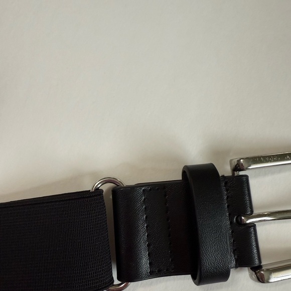 Unisex Under Armour black Leather and elastic baseball belt - Picture 7 of 7